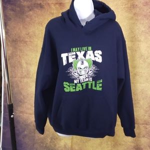 Hooded sweat shirt.  Nice condition.
